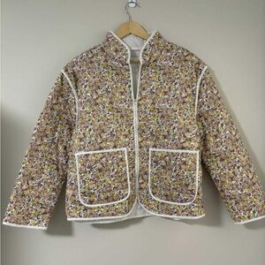 Joe Fresh Jillian Harris Puffer Jacket with White Trim